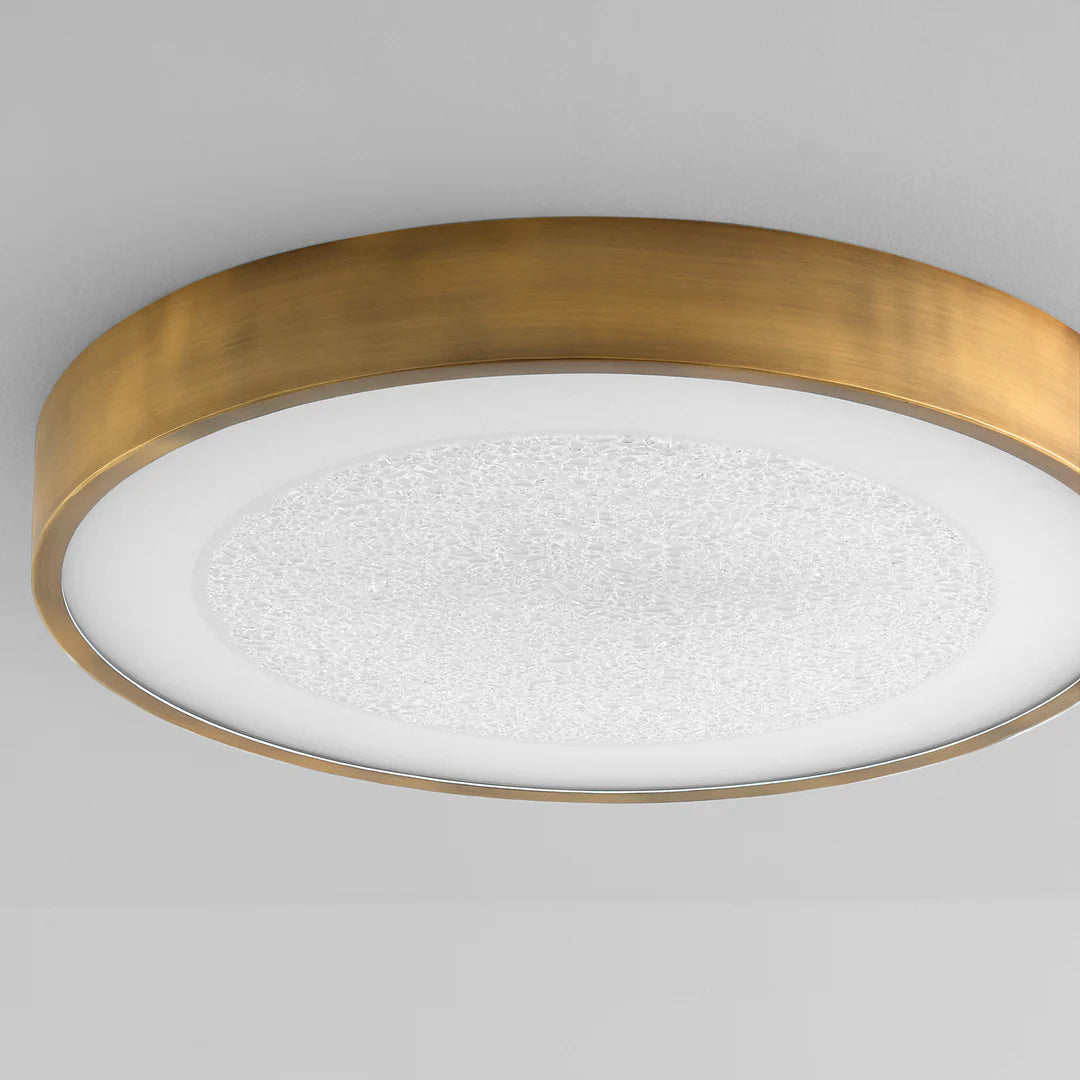 Oxygen Lighting FLOE 3-656-56 Ceiling Mount Light 24 inch, 5CCT - Brushed Brass