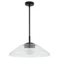 Oxygen Lighting Eros 3-659-15 Pendant, UL Damp Rated, Black