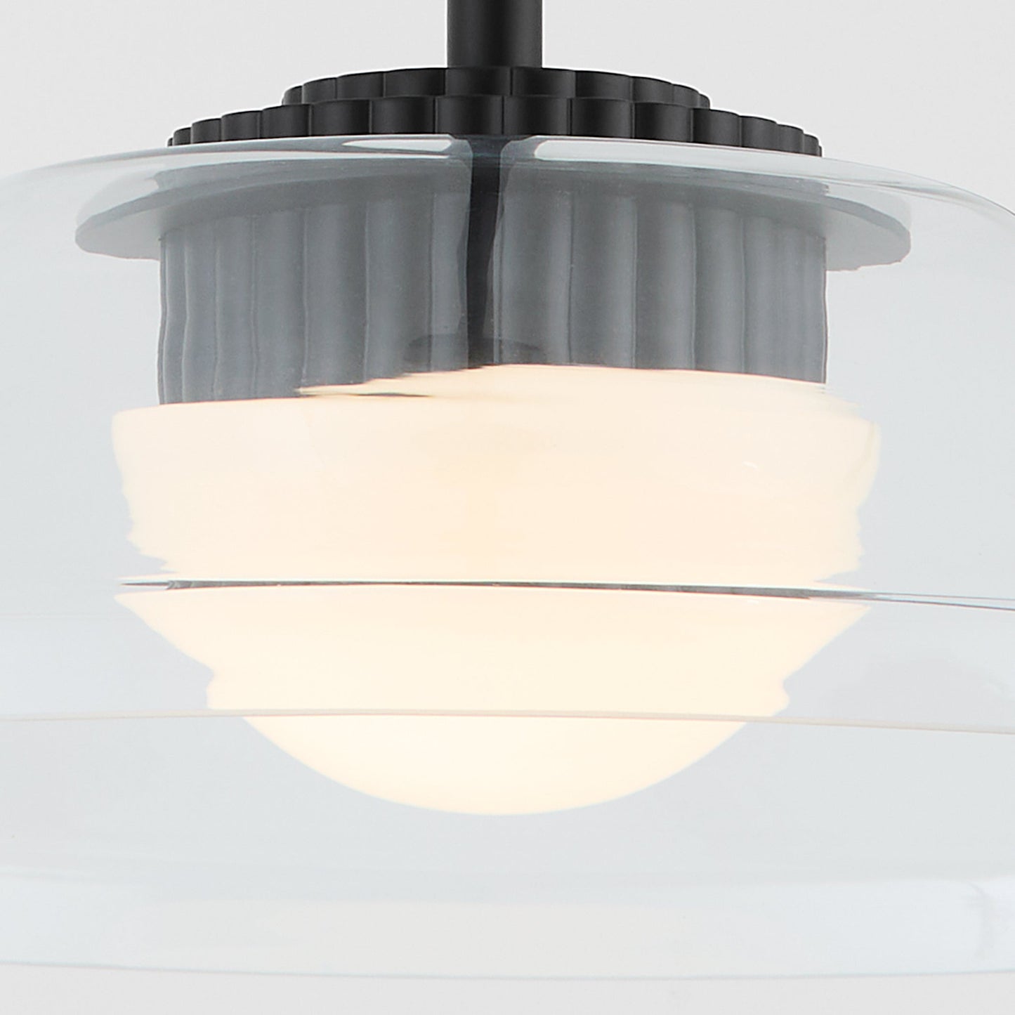 Oxygen Lighting Eros 3-659-15 Pendant, UL Damp Rated, Black