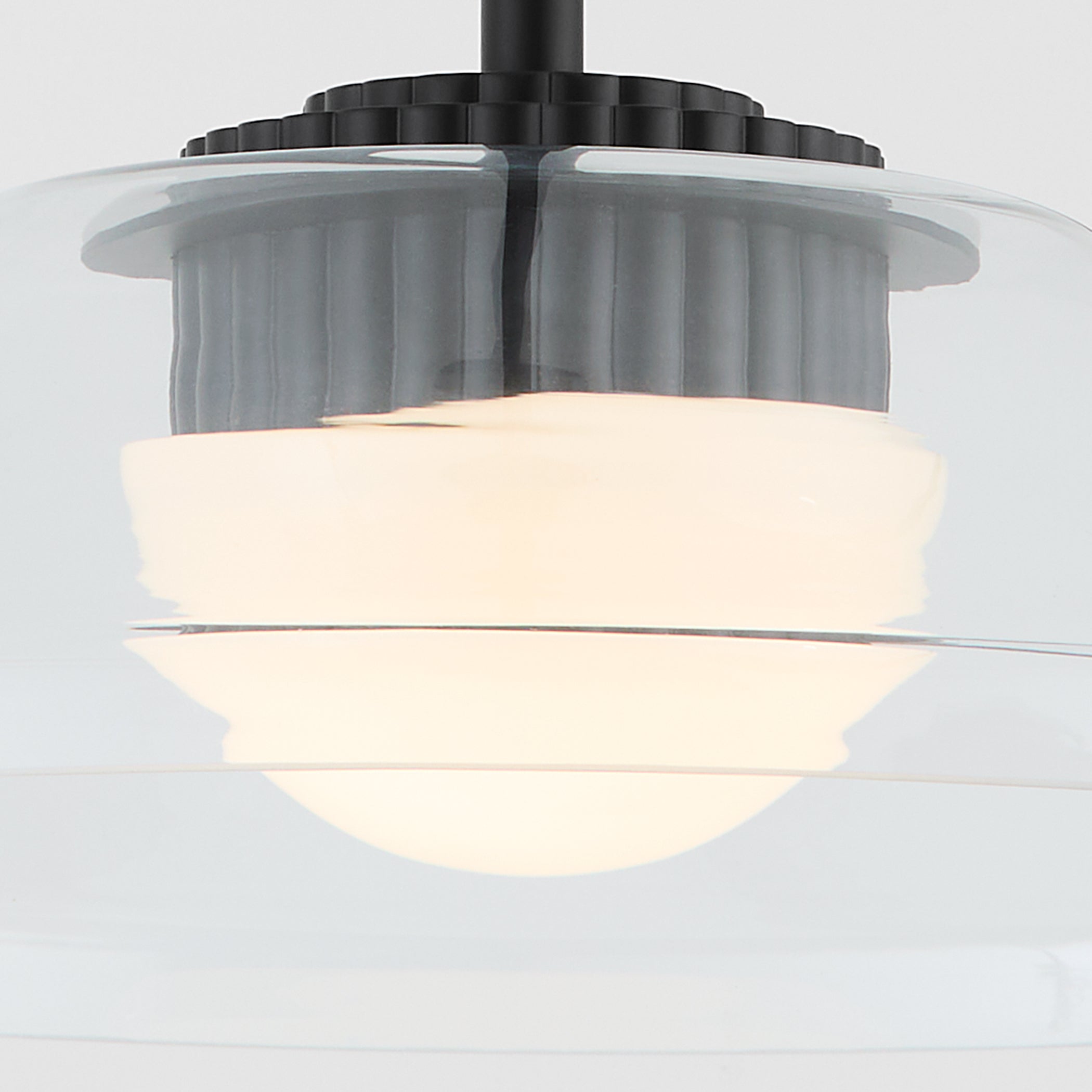 Oxygen Lighting Eros 3-659-15 Pendant, UL Damp Rated, Black