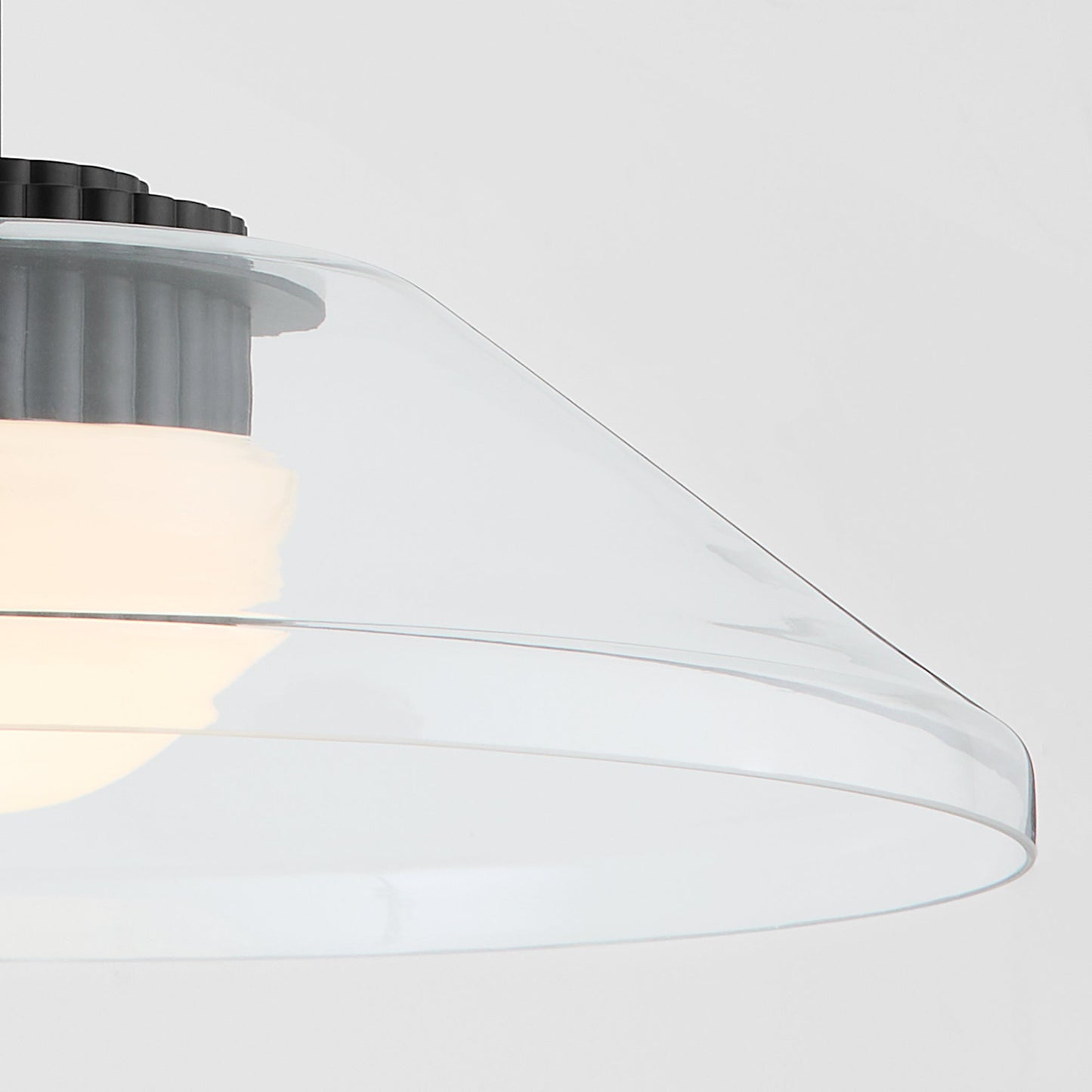 Oxygen Lighting Eros 3-659-15 Pendant, UL Damp Rated, Black