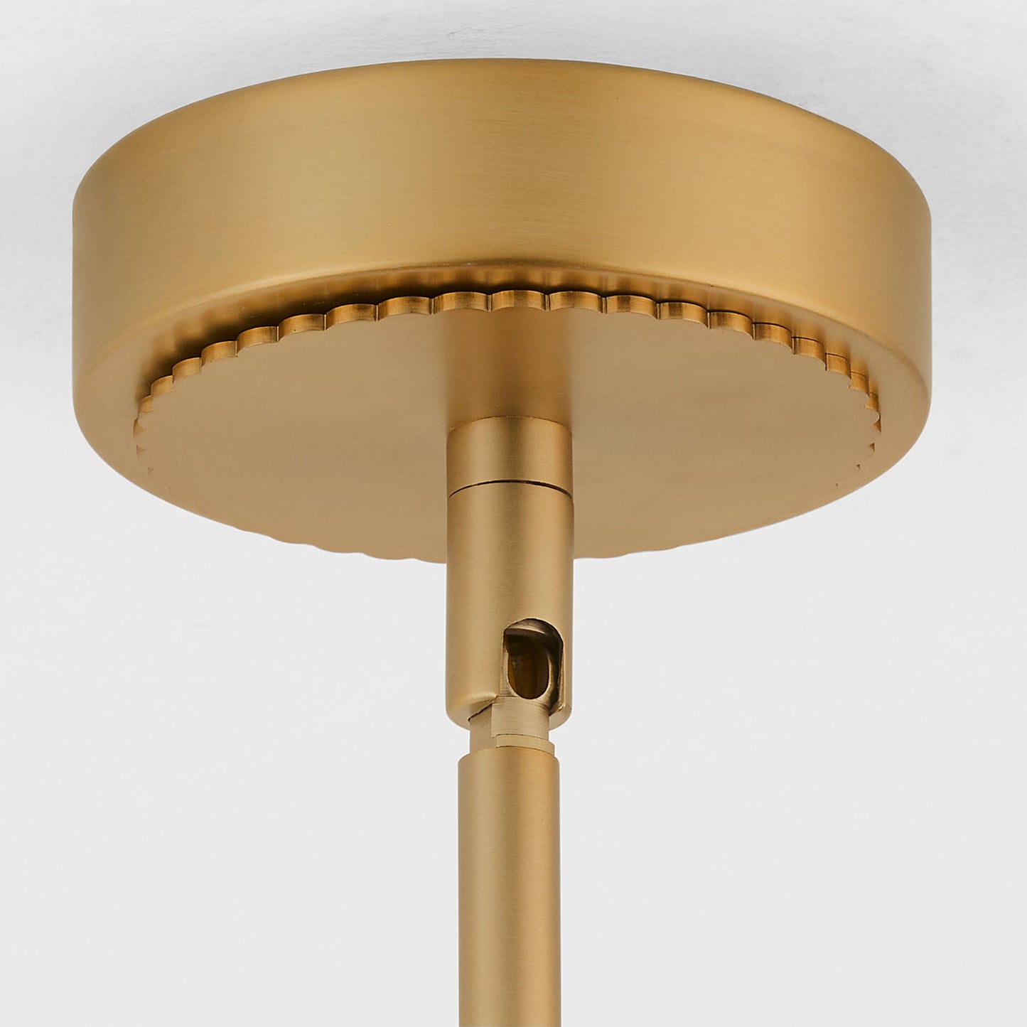 Oxygen Lighting Eros 3-659-56 Pendant, UL Damp Rated, Brushed Brass