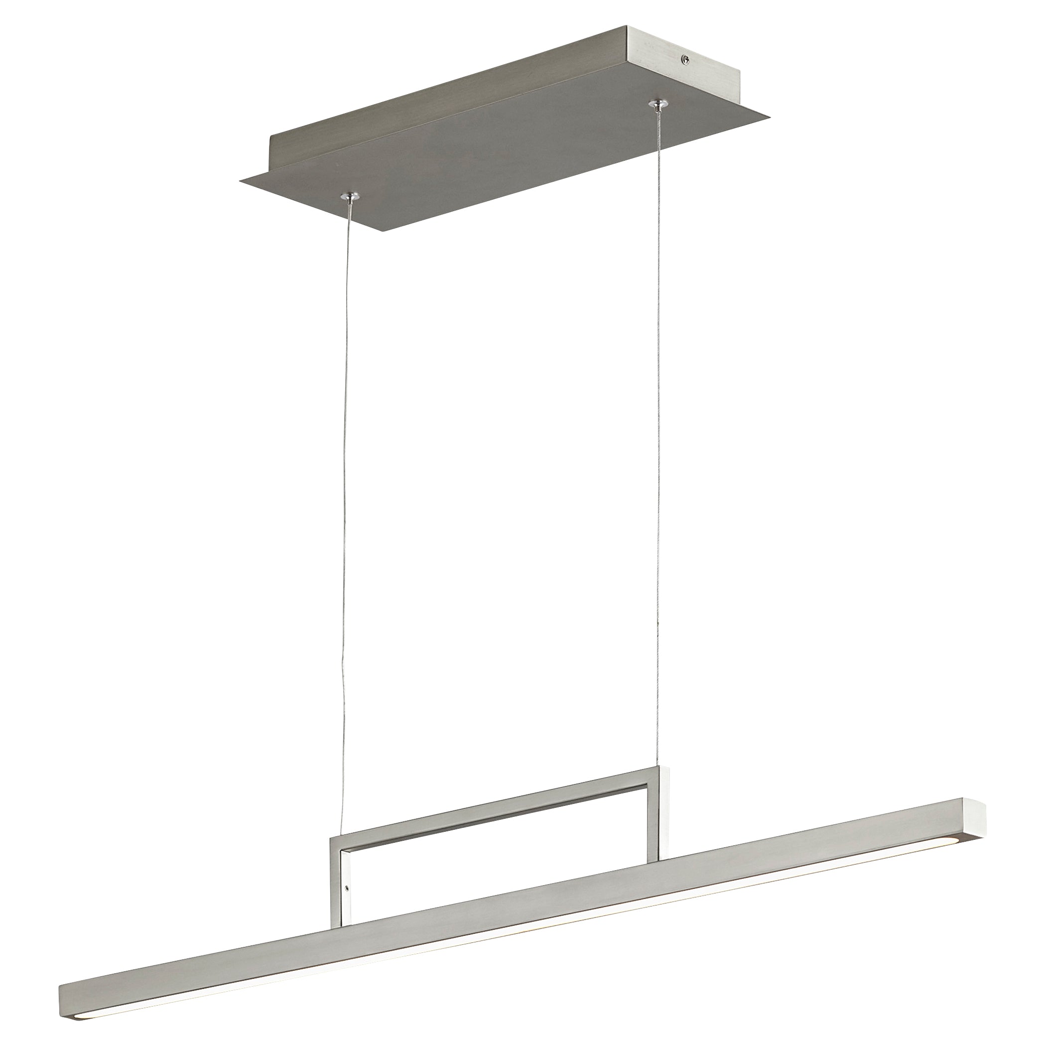 Oxygen Stylus 3-66-24 Pendants - Satin Nickel