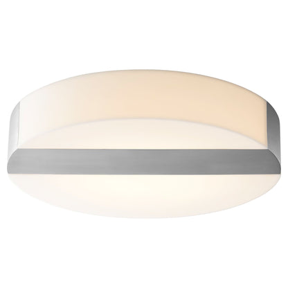 Oxygen Lighting 3-662-35 Ceiling Mount Fixture, UL Damp Rated, Satin Nickel