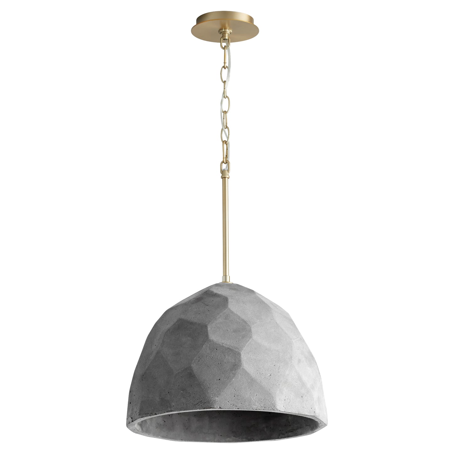 Oxygen Maria 3-663-1540 Pendants - Aged Brass Dark Gray / Aged Brass