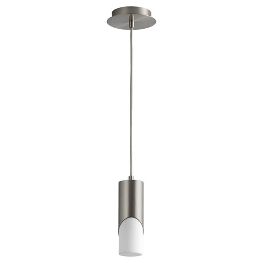 Oxygen Lighting 3-667-40 Pendant, UL Damp Rated, Satin Nickel