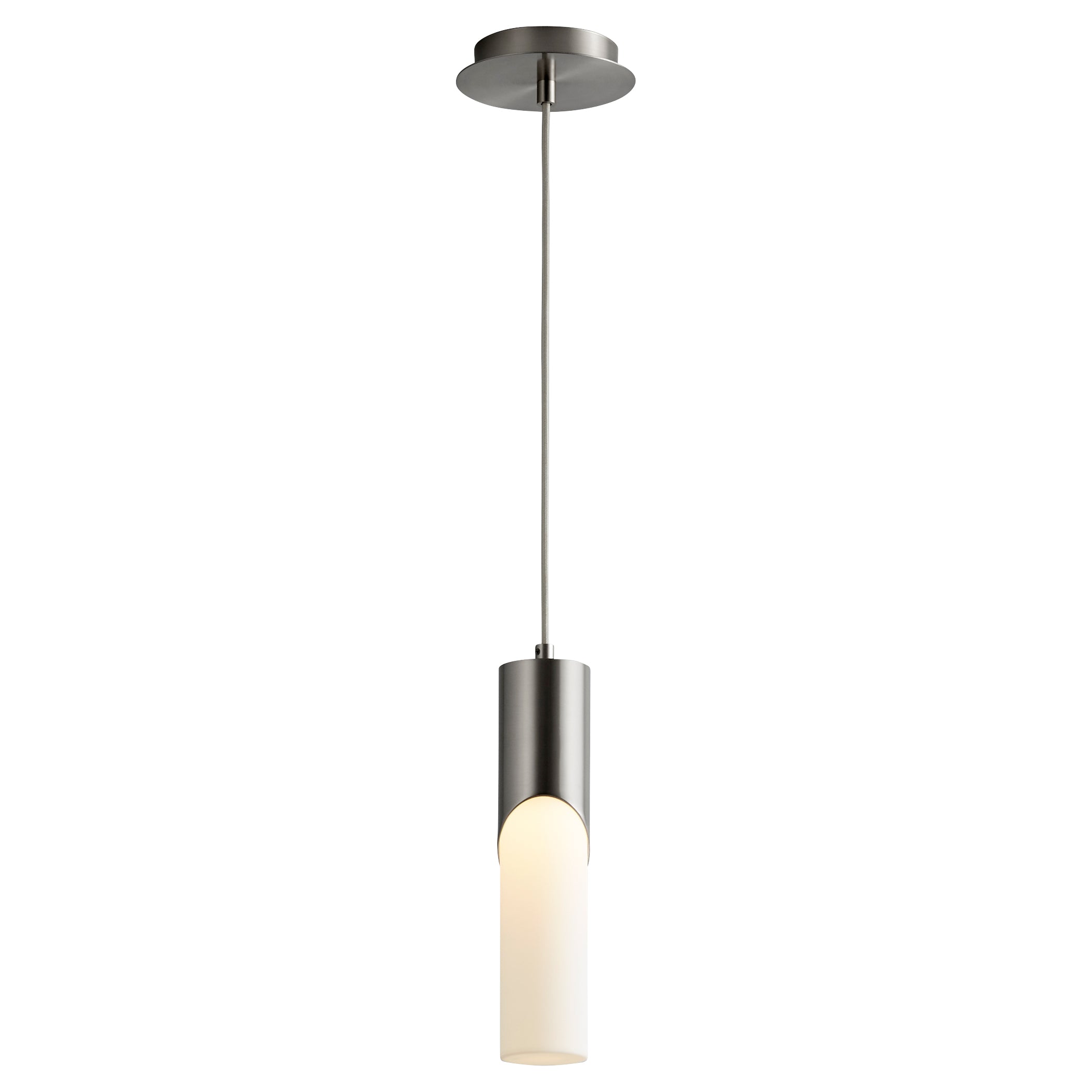 Oxygen Ellipse 3-668-224 Pendants - Satin Nickel