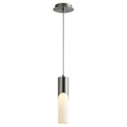 Oxygen Lighting 3-668-35 Vanity Light Fixture, UL Damp Rated, Satin Nickel - Matte White Acrylic Diffuser