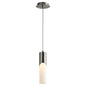 Oxygen Lighting 3-668-35 Vanity Light Fixture, UL Damp Rated, Satin Nickel - Matte White Acrylic Diffuser