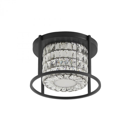 Oxygen Lighting 3-675-15 ELAN Semi-Flush Mount Ceiling Light Fixture - Black