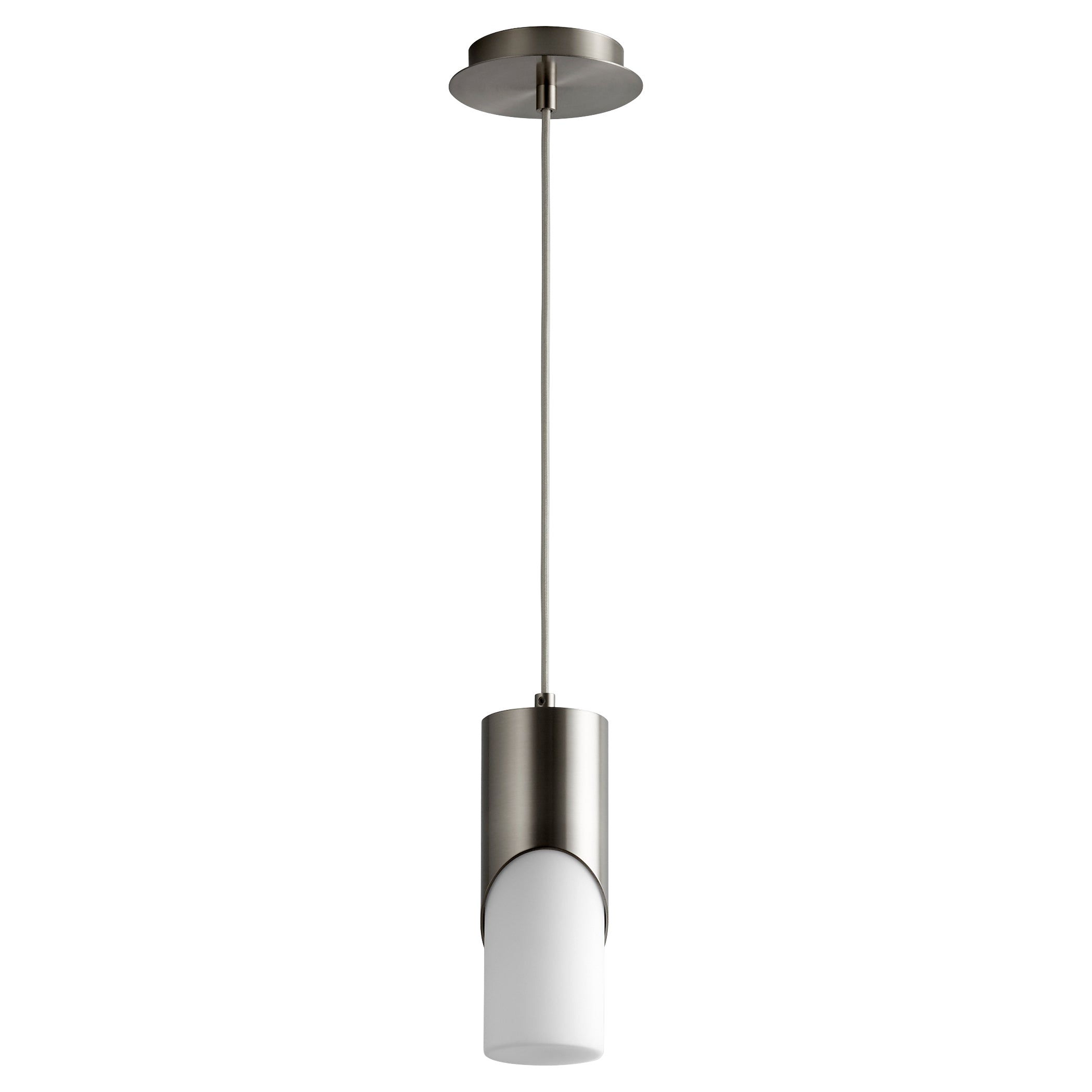 Oxygen Ellipse 3-677-124 Pendants - Satin Nickel