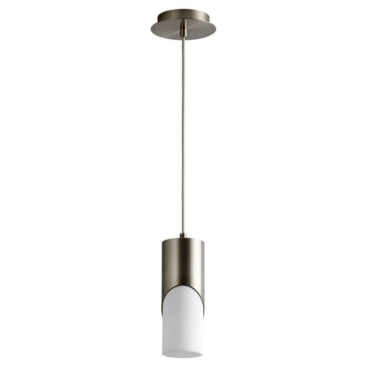Oxygen Lighting 3-677-35 Pendant, UL Damp Rated, Satin Nickel