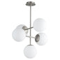 Oxygen Nebula 3-681-24 Chandeliers - Satin Nickel