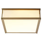 Oxygen Lighting Modulo 3-683-40 Ceiling Mount, UL Damp Rated, Aged Brass