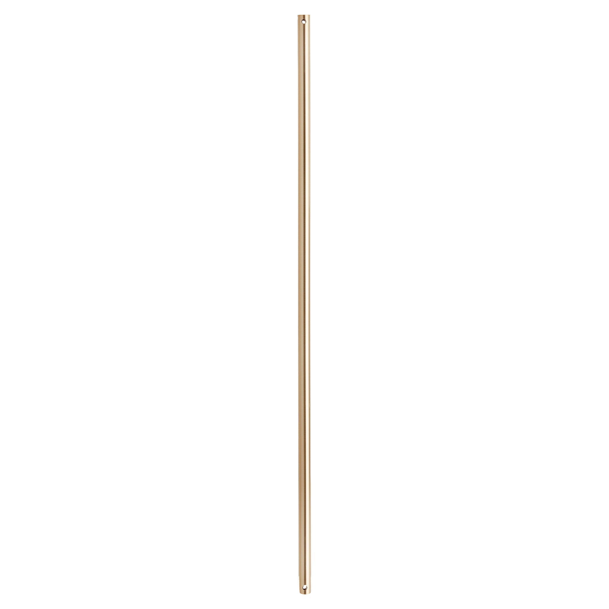 Oxygen Lighting 3-69-3640 Downrod, UL Dry Rated, Aged Brass