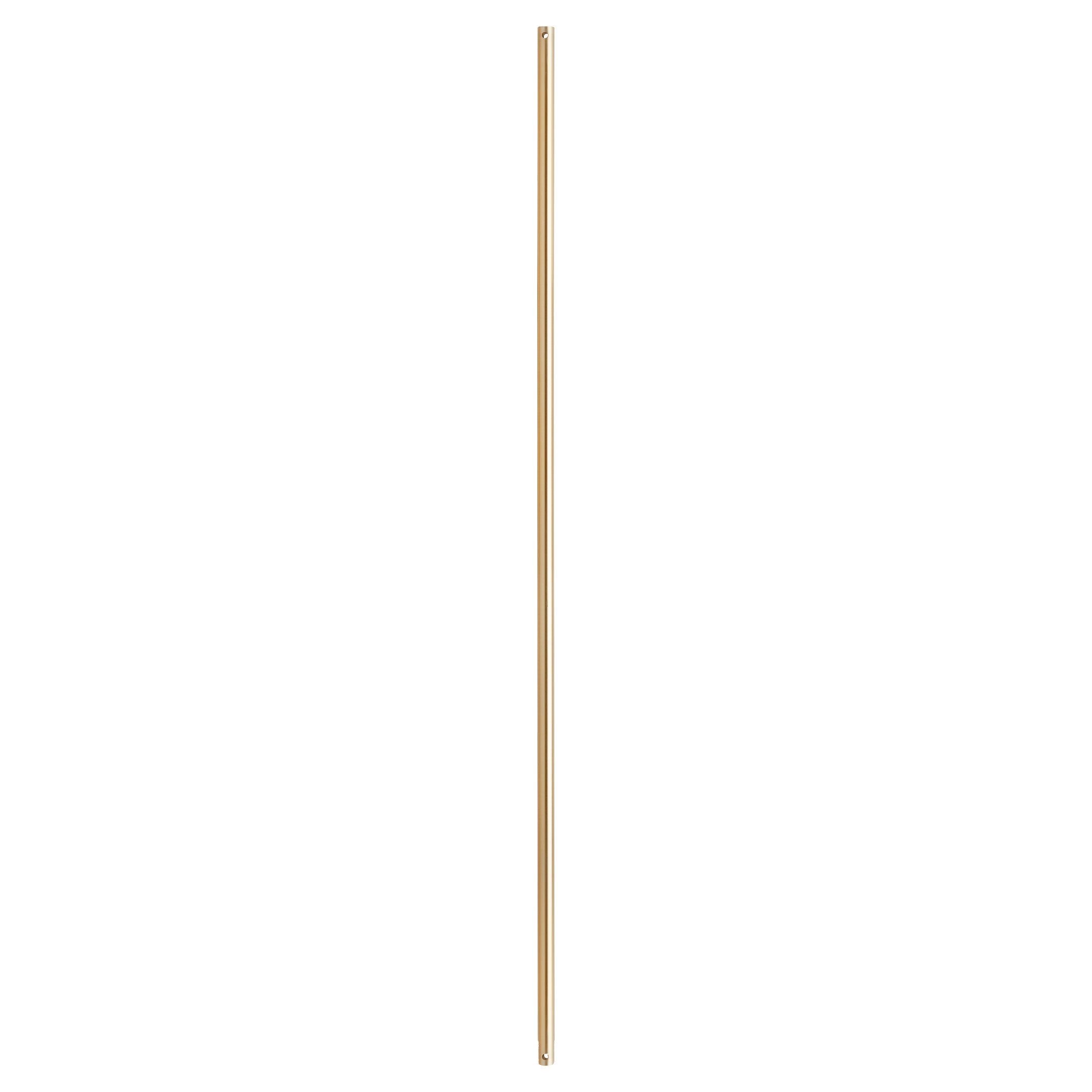 Oxygen Lighting 3-69-4840 Downrod, UL Dry Rated, Aged Brass