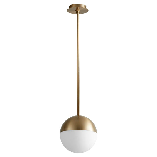 Oxygen Lighting 3-6902-2724 Pendant, UL Damp Rated, Satin Nickel
