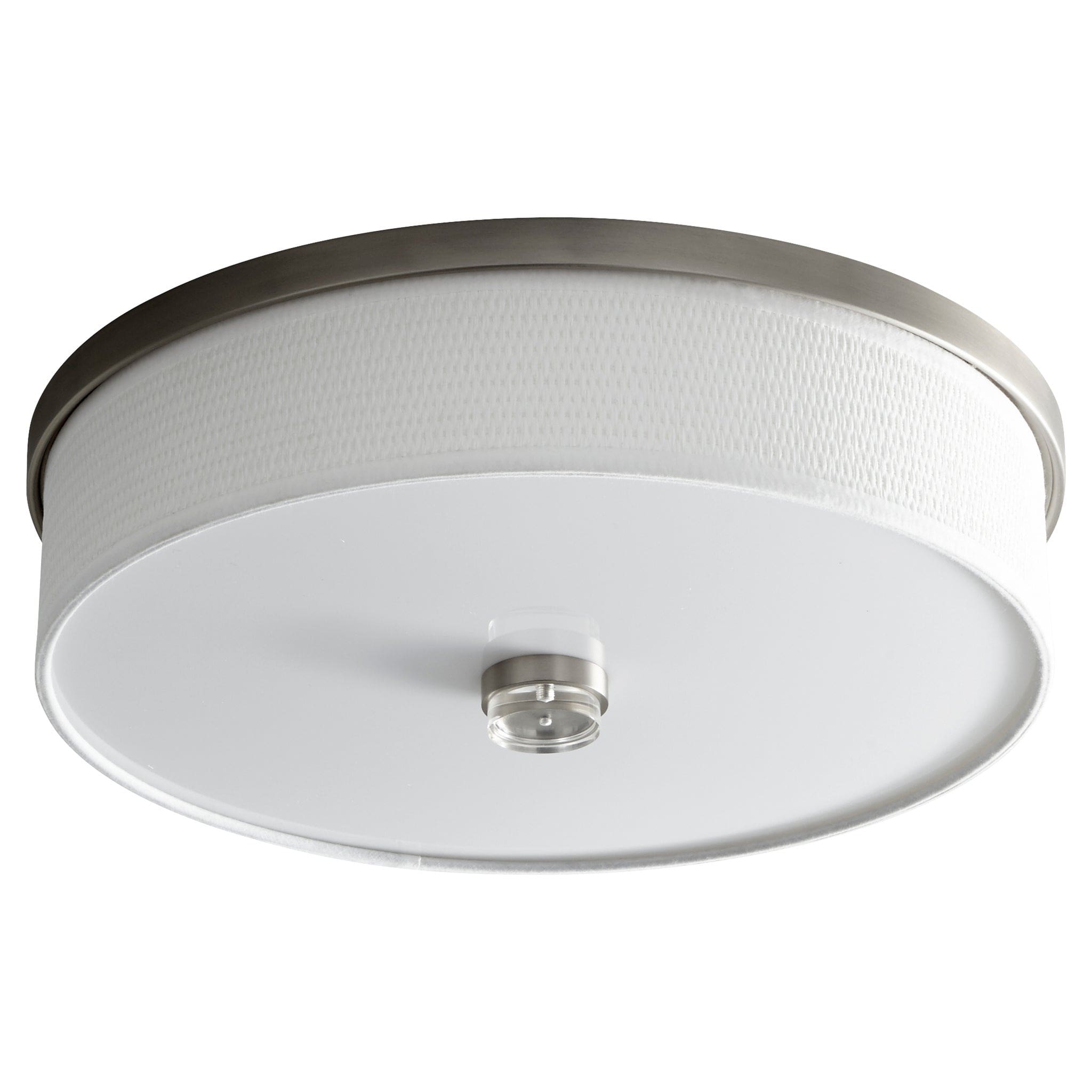 Oxygen Lighting 3-694-40 Ceiling Mount Fixture, UL Damp Rated, Satin Nickel