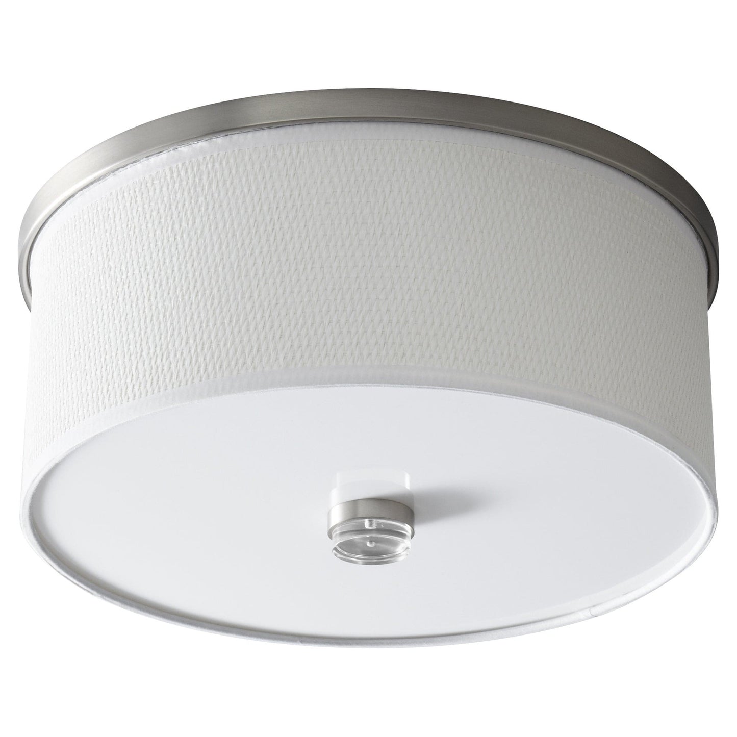 Oxygen Lighting 3-695-27 Modern LED Echo 24 Ceiling Mount, UL Damp Rated, Satin Nickel