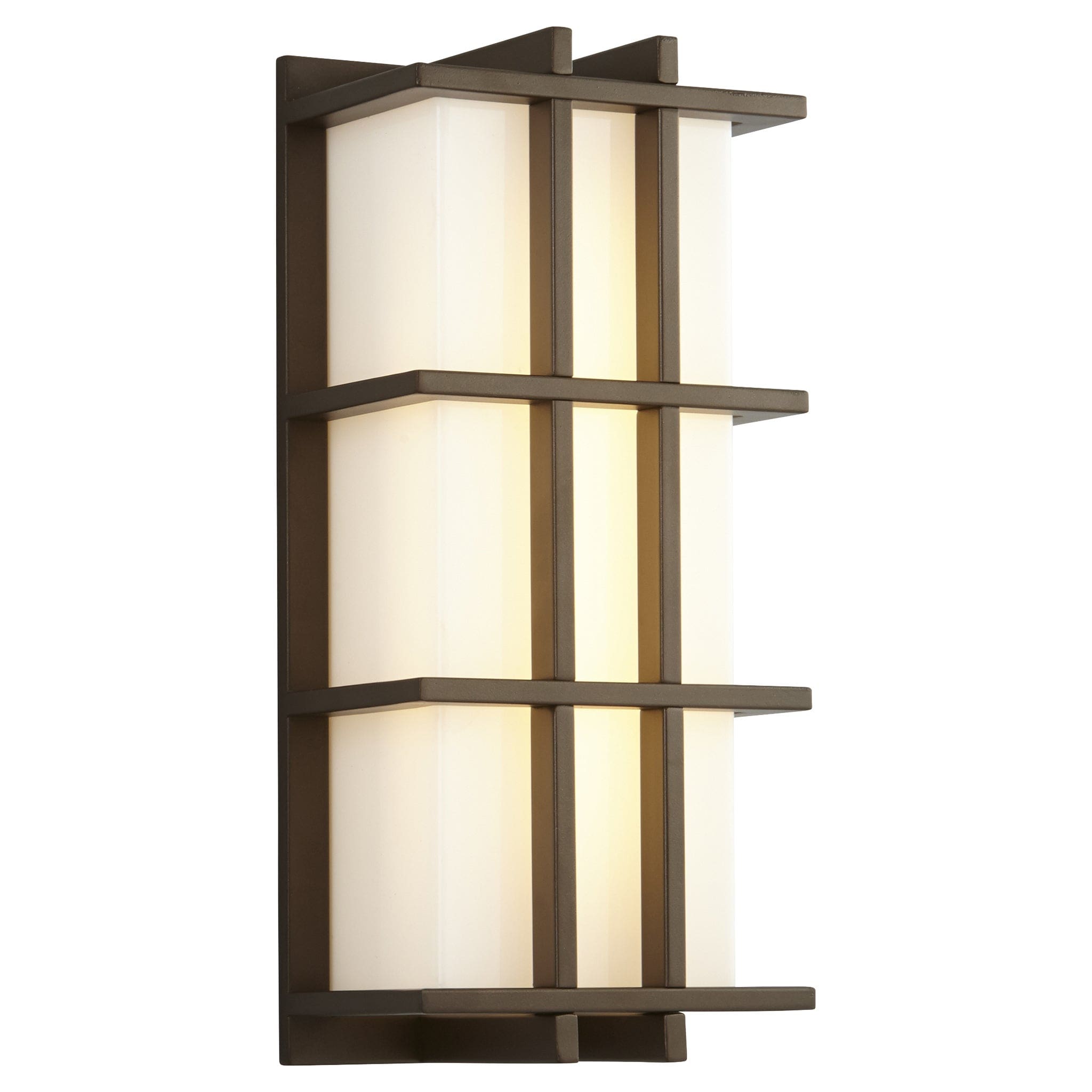Oxygen Lighting 3-710-40 Vanity Light Fixture, UL Wet Rated, Oiled Bronze