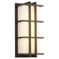 Oxygen Lighting 3-710-40 Vanity Light Fixture, UL Wet Rated, Oiled Bronze