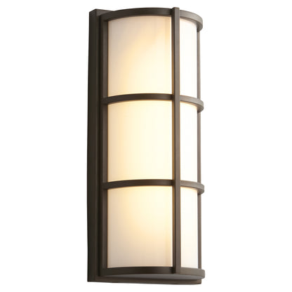 Oxygen Leda 3-712-222-EM Outdoor Wall Sconce Light - Oiled Bronze