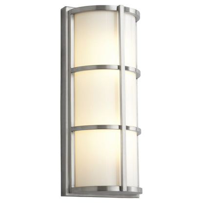 Oxygen Lighting 3-712-27 Exterior Lighting Fixture, UL Wet Rated, Satin Nickel