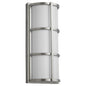Oxygen Lighting 3-712-27 Exterior Lighting Fixture, UL Wet Rated, Satin Nickel