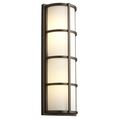 Oxygen Leda 3-713-222-EM Outdoor Wall Sconce Light - Oiled Bronze