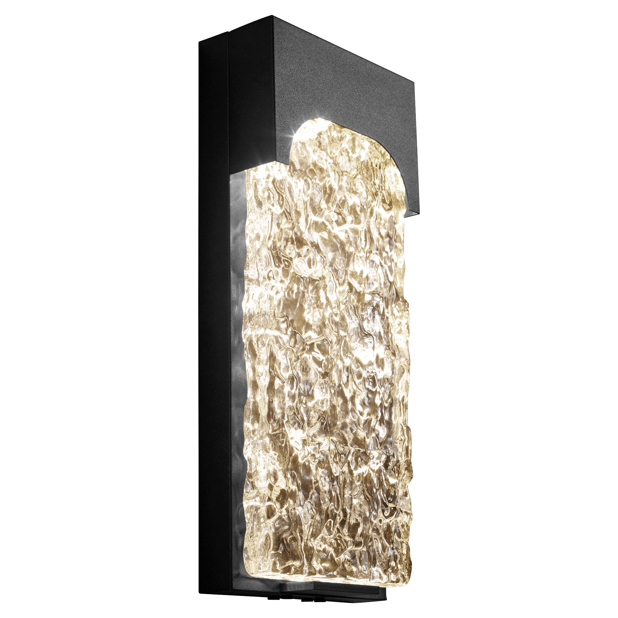 Oxygen Nitro 3-725-15 Outdoor Wall Sconce Light - Black
