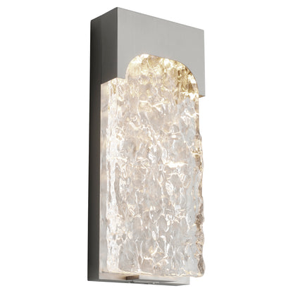 Oxygen Nitro 3-725-24 Outdoor Wall Sconce Light - Satin Nickel