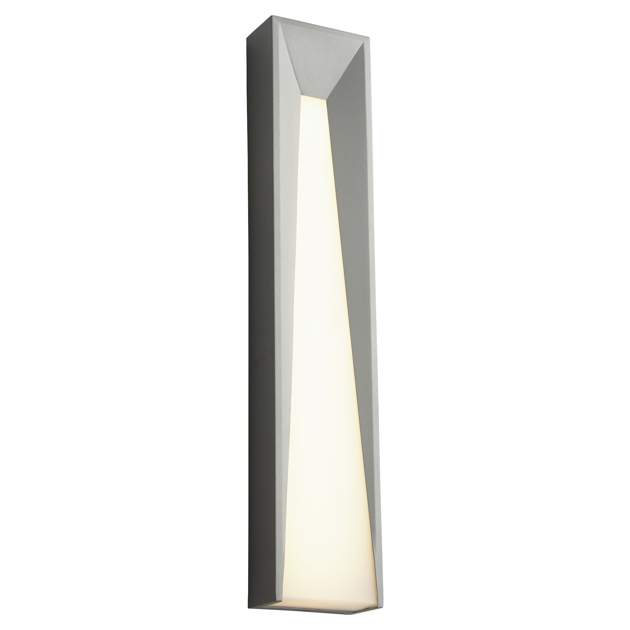 Oxygen Calypso 3-731-16 Outdoor Wall Sconce Light - Grey