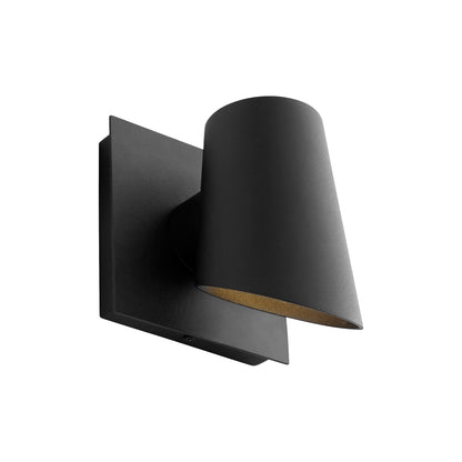 Oxygen Pilot 3-732-15 Outdoor Wall Sconce Light - Black 3000K