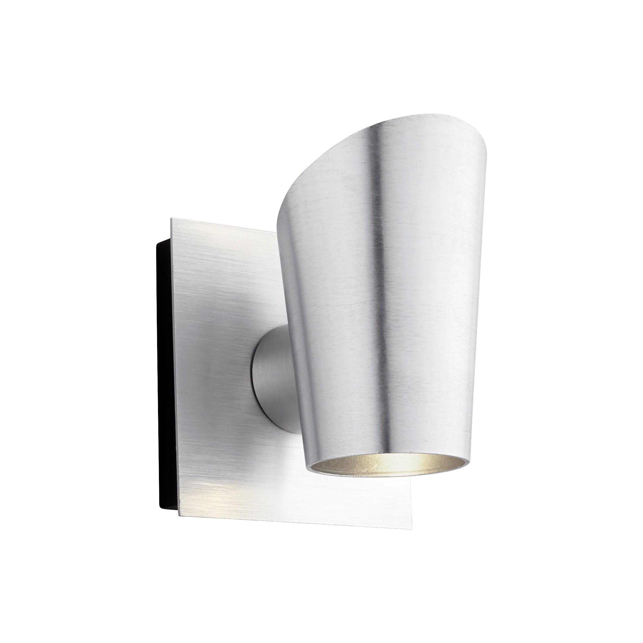 Oxygen Pilot 3-732-16 Outdoor Wall Sconce Light - Brushed Aluminum 3000K