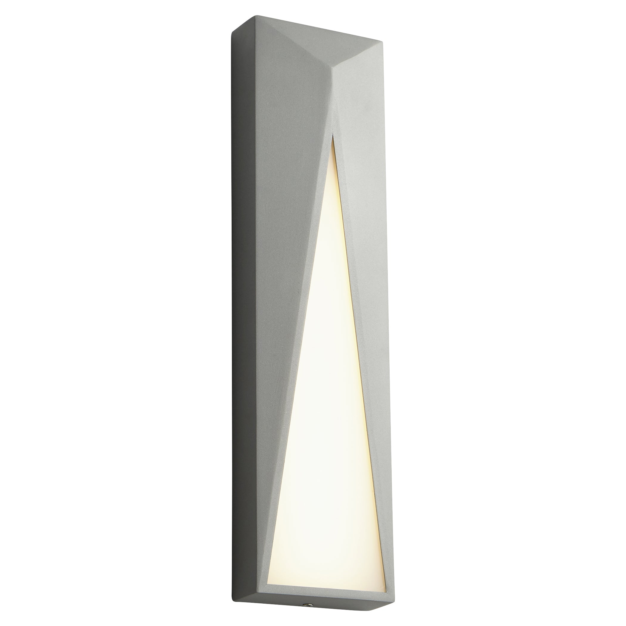 Oxygen Elif 3-736-16 Outdoor Wall Sconce Light - Grey