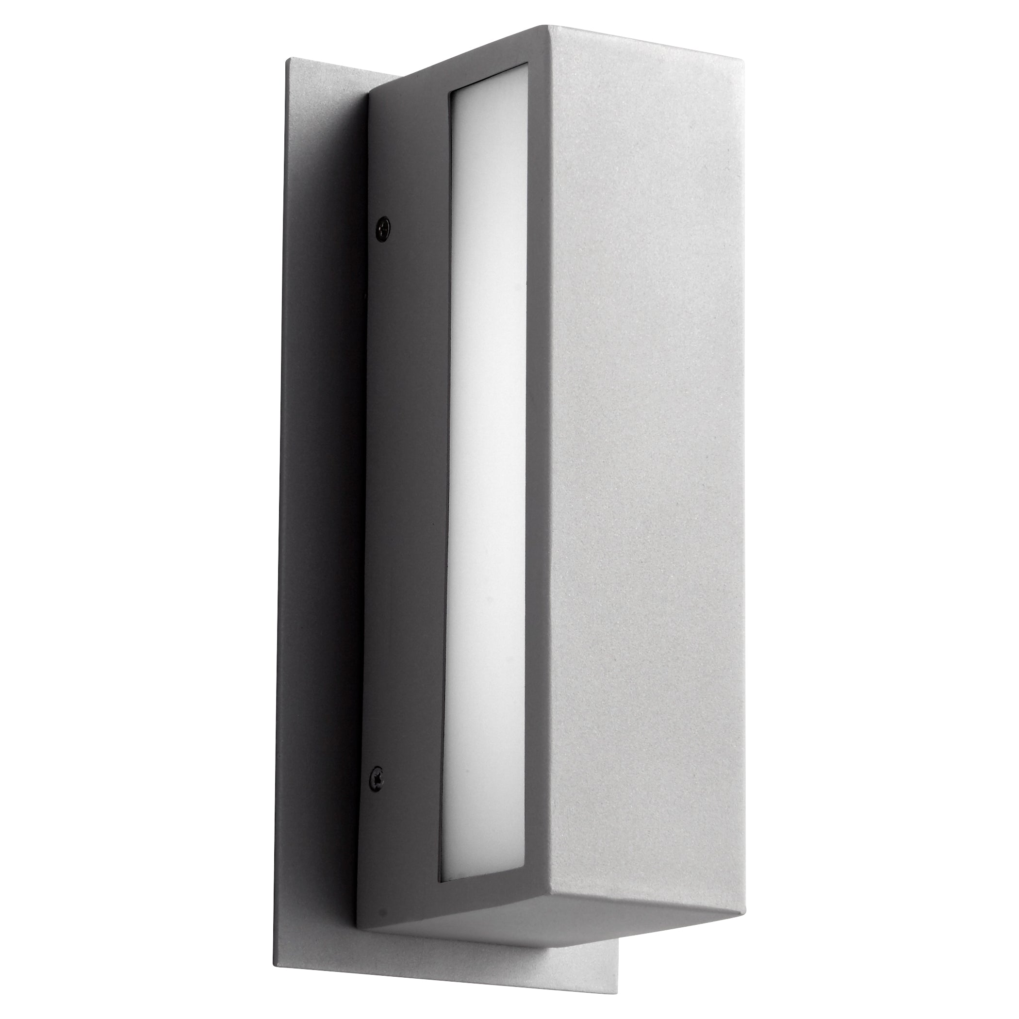 Oxygen Maia 3-740-16 Outdoor Bi Directional Wall Sconce 10 Inch White Lens 3000K Modern - Grey