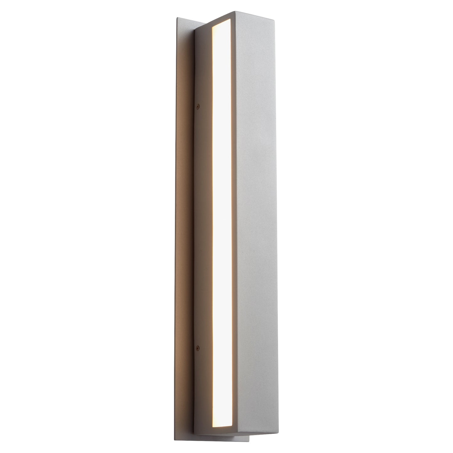 Oxygen MAIA 3-742-16 Outdoor Bi Directional Wall Sconce 23 Inch White Lens 3000K Modern - Grey