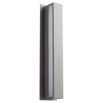 Oxygen MAIA 3-742-16 Outdoor Bi Directional Wall Sconce 23 Inch White Lens 3000K Modern - Grey