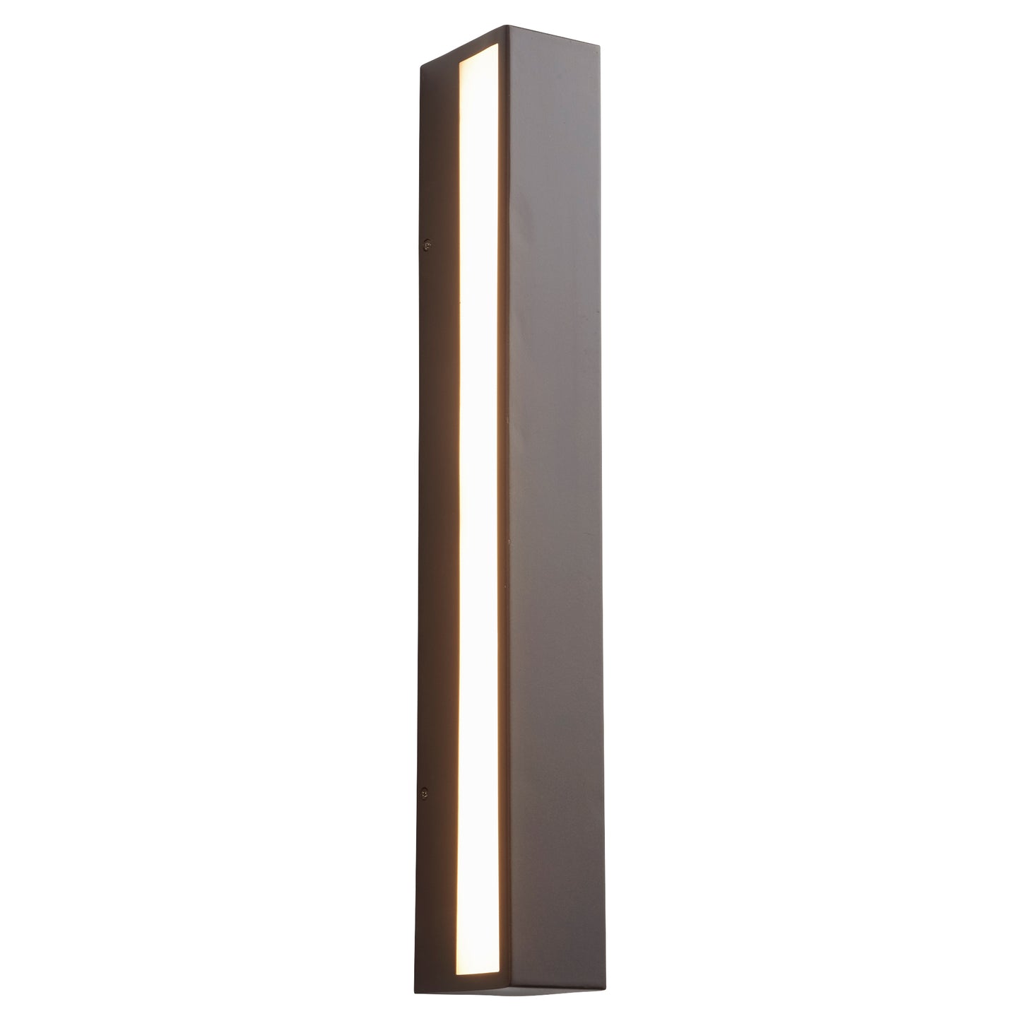 Oxygen Maia 3-742-22 Outdoor Bi Directional Wall Sconce 23 Inch White Lens 3000K Modern - Oiled Bronze