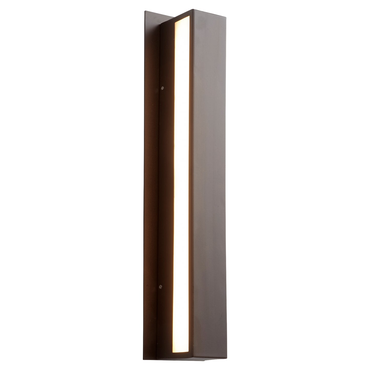 Oxygen Maia 3-742-22 Outdoor Bi Directional Wall Sconce 23 Inch White Lens 3000K Modern - Oiled Bronze