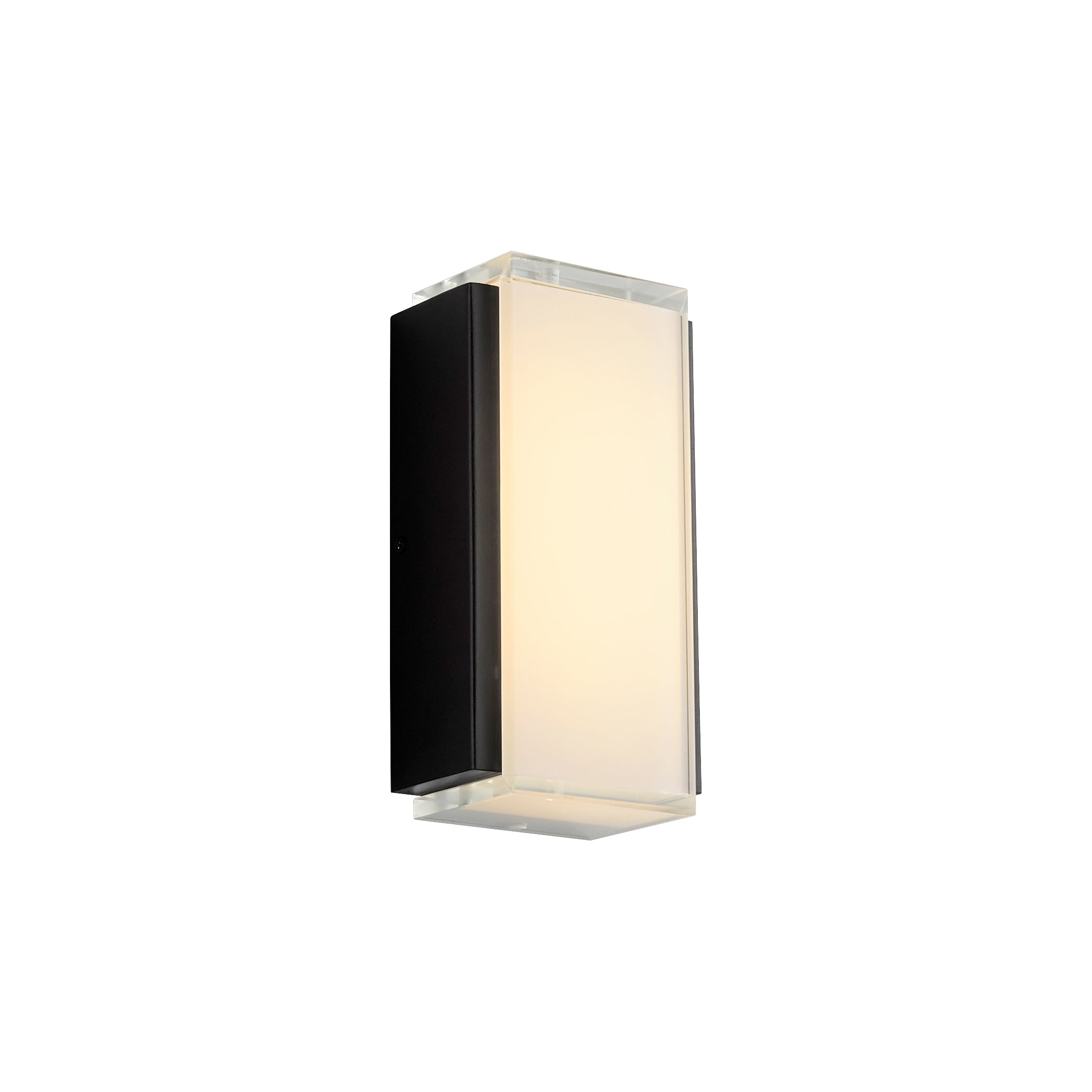 Oxygen Helio 3-743-15 Outdoor Wall Sconce Light - Black