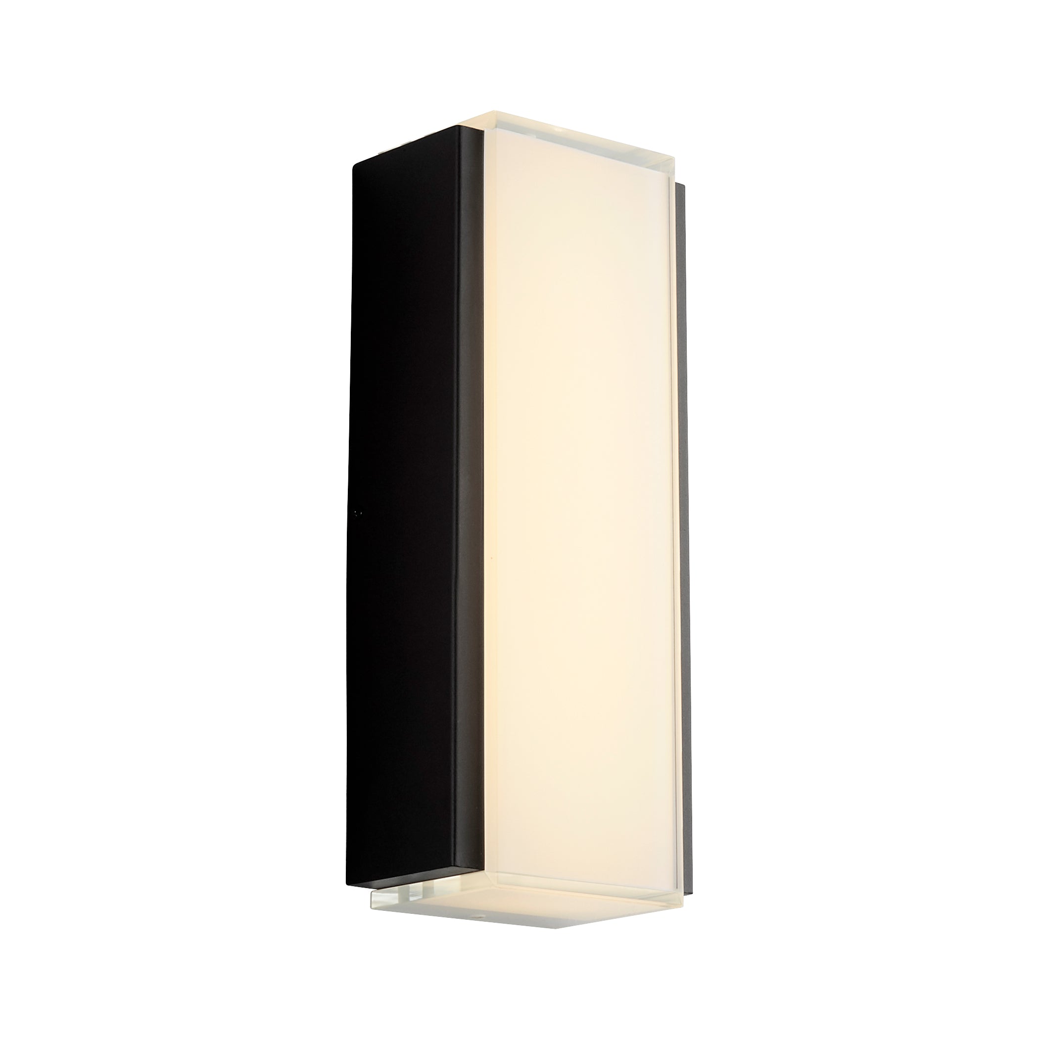Oxygen Helio 3-745-15 Outdoor Wall Sconce Light - Black