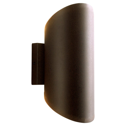 Oxygen Lighting 3-752-35 Exterior Light Fixture, UL Wet Rated, Oiled Bronze - Frosted Glass Diffuser
