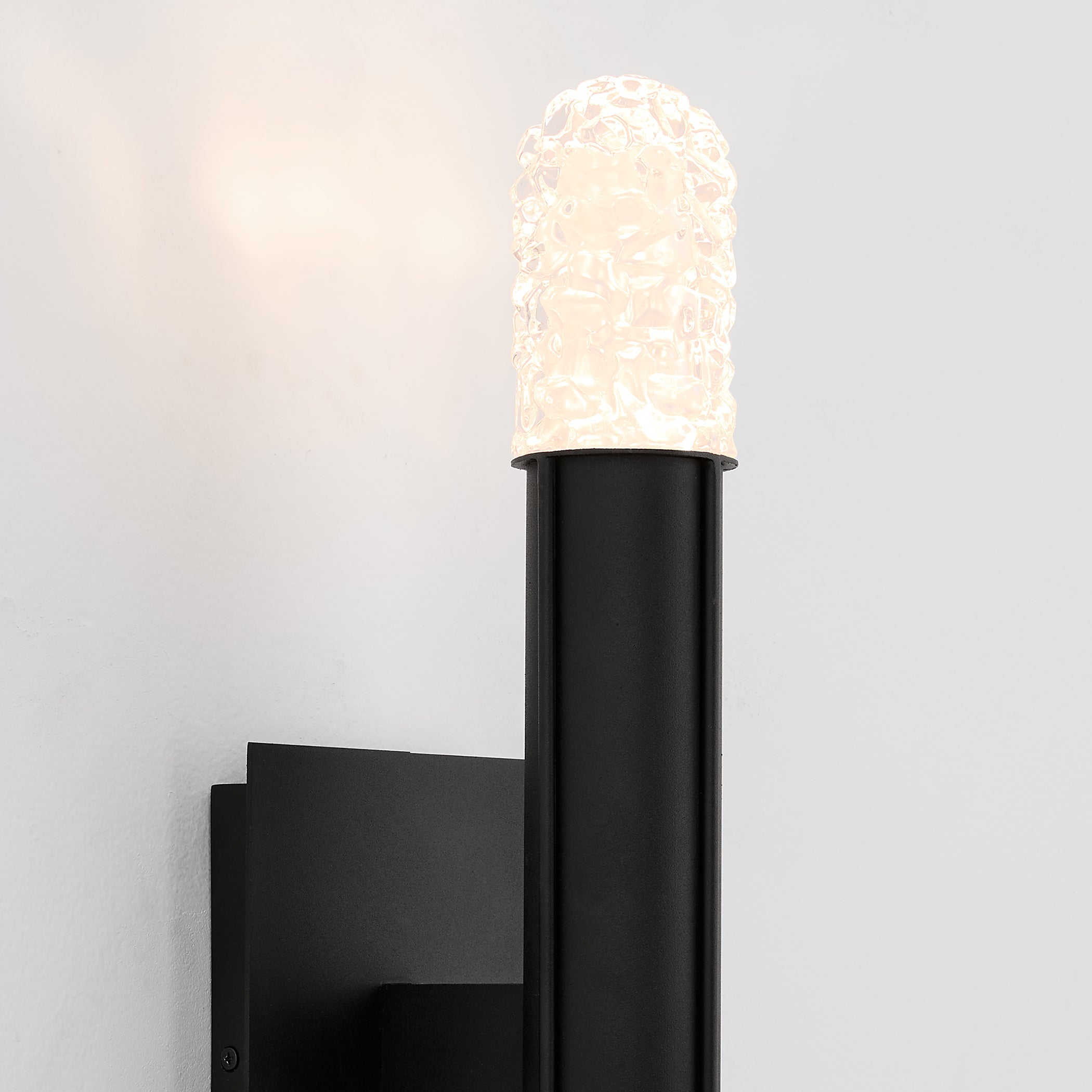 Oxygen Lighting Pharos 3-766-15 Sconce, UL Wet Rated, Black