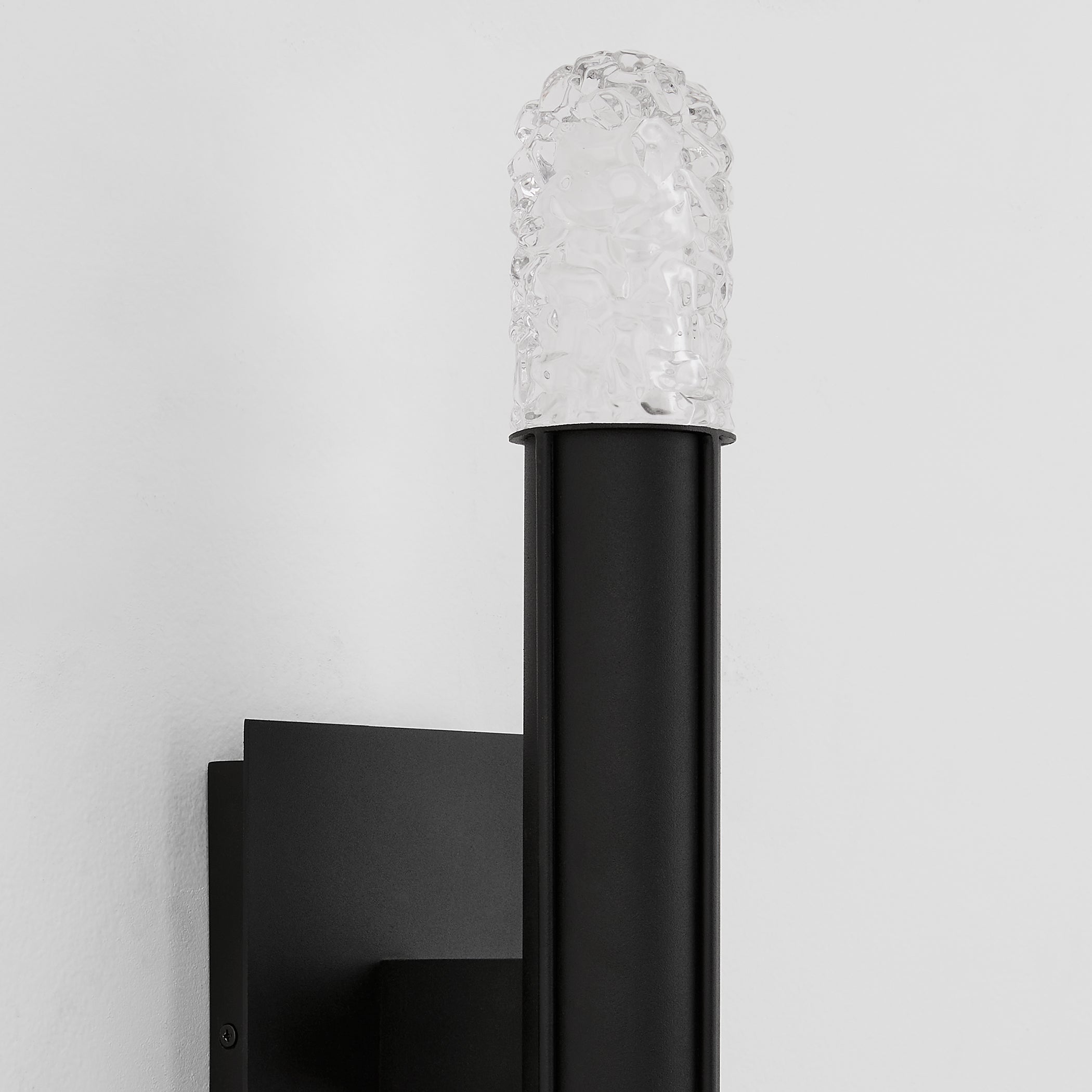 Oxygen Lighting Pharos 3-766-15 Sconce, UL Wet Rated, Black