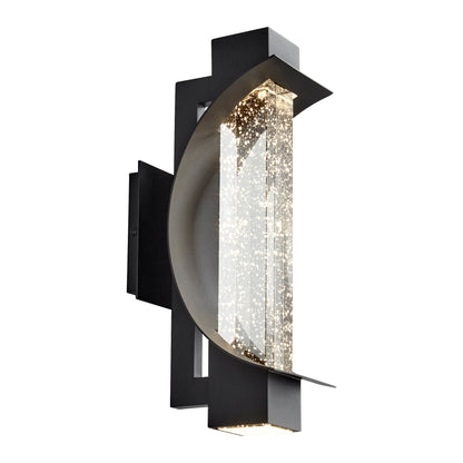 Oxygen Albedo 3-770-15 Outdoor 14 Inch Wall Sconce Light Modern - Black