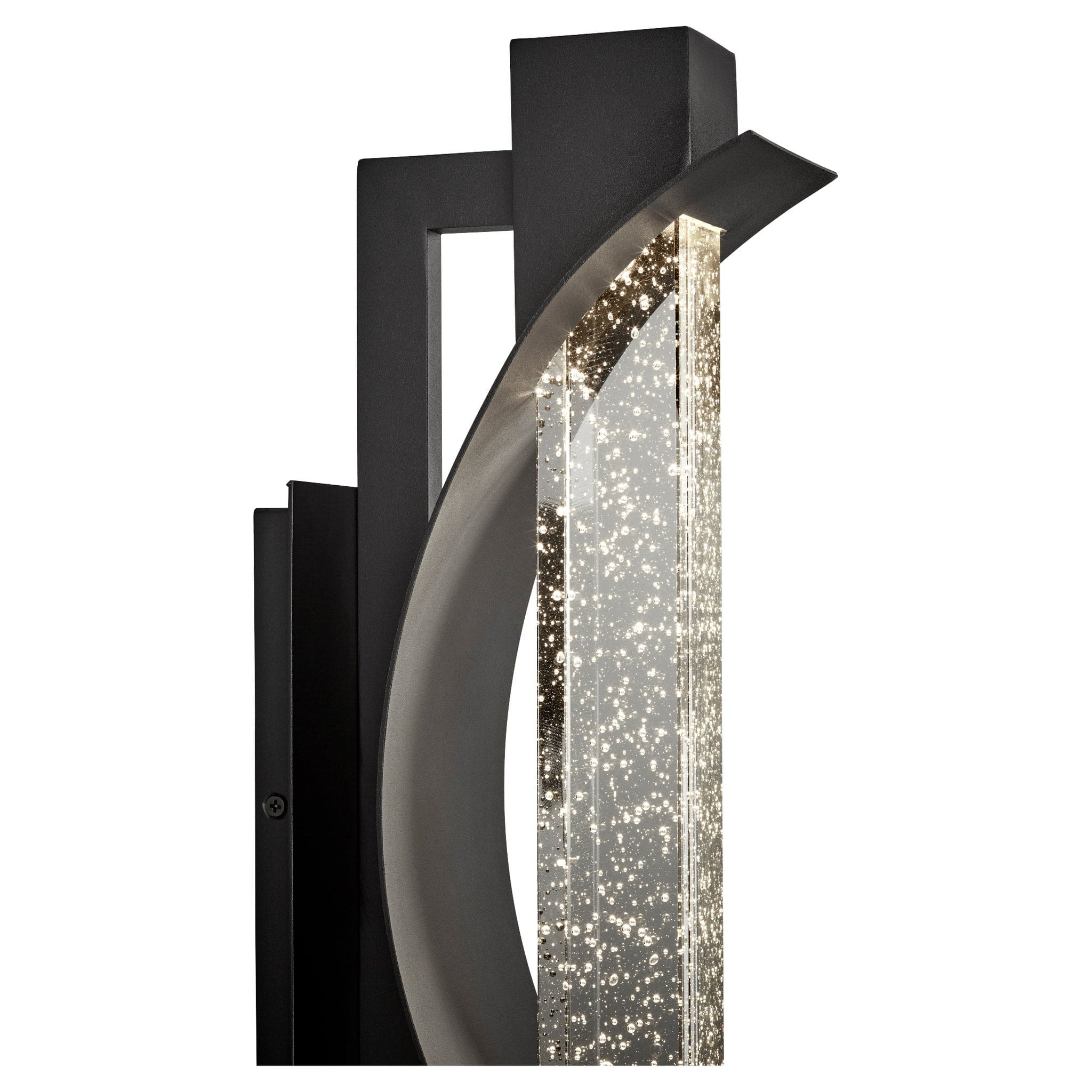 Oxygen Albedo 3-771-15 Outdoor 19 Inch Wall Sconce Light Modern - Black