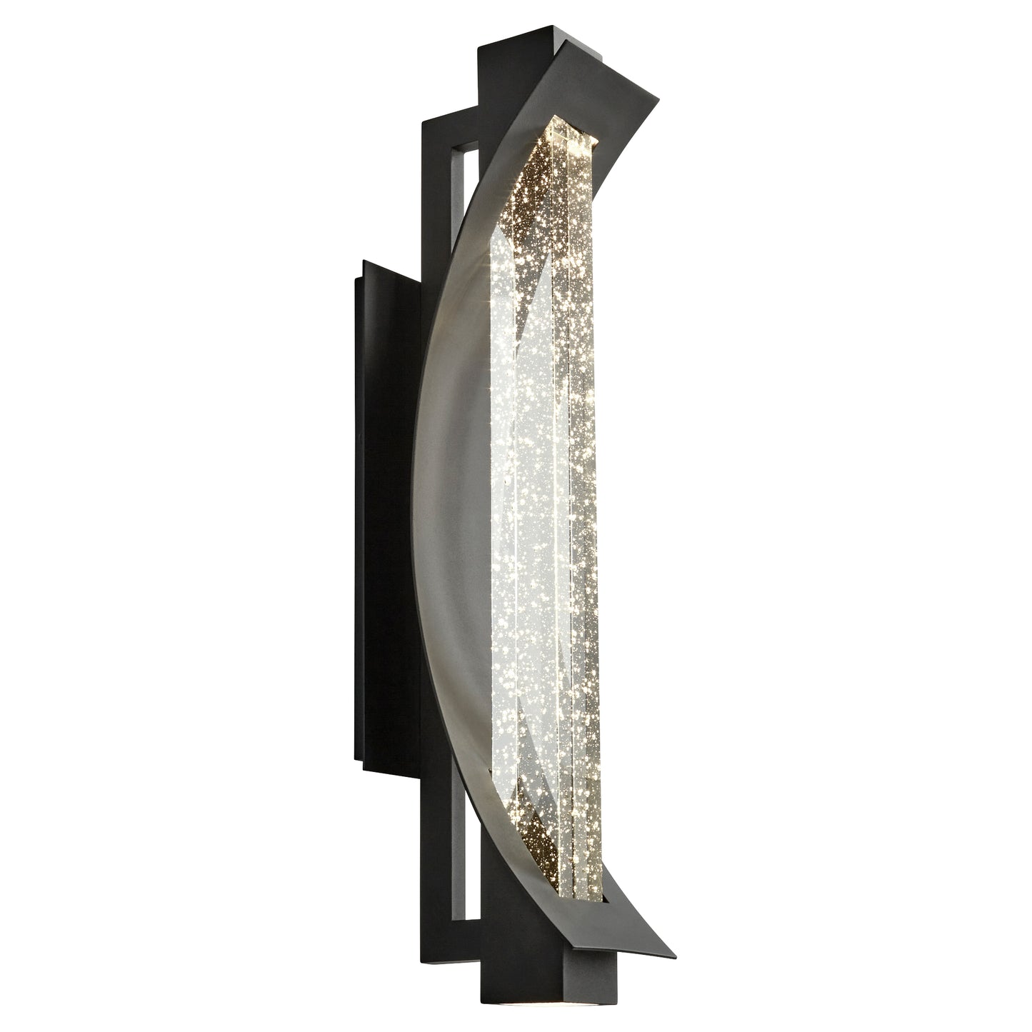 Oxygen Albedo 3-772-15 Outdoor 24 Inch Wall Sconce Light Modern - Black