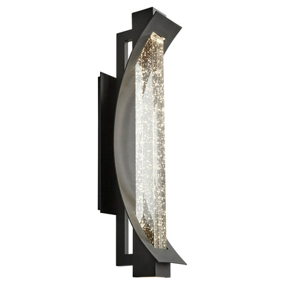 Oxygen Albedo 3-772-15 Outdoor 24 Inch Wall Sconce Light Modern - Black