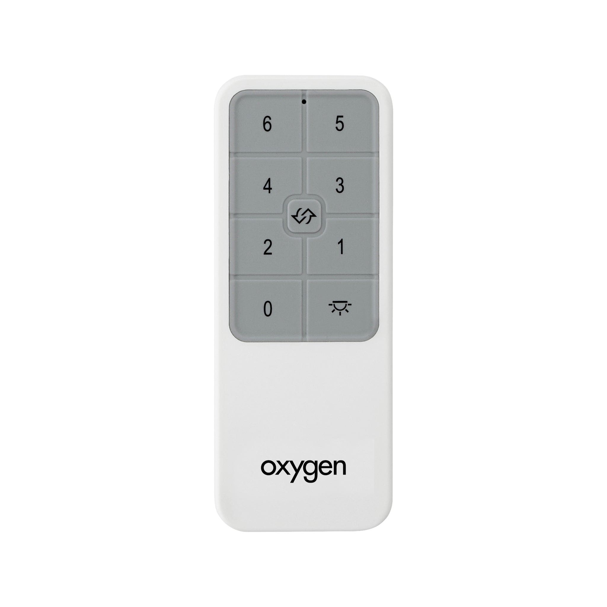 Oxygen Lighting 3-8-347 DC Motor Fan Handheld Remote Control with Dip Switch
